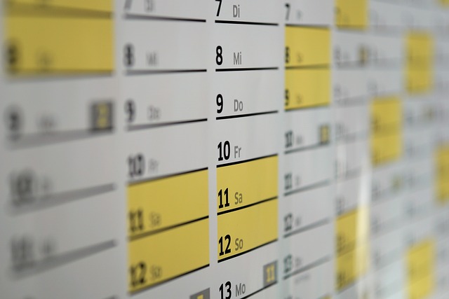 De kracht van een grote kalender voor een georganiseerde planning
